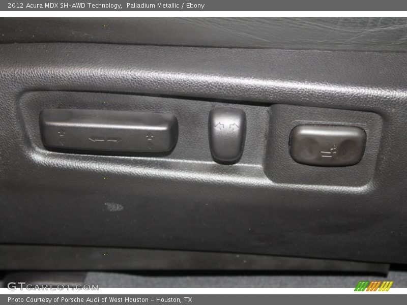Palladium Metallic / Ebony 2012 Acura MDX SH-AWD Technology
