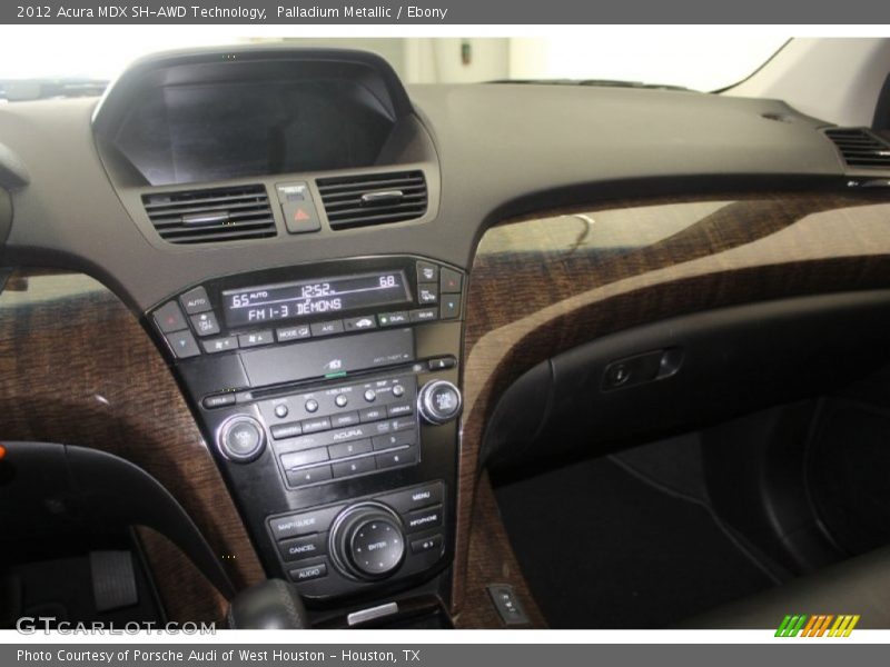 Palladium Metallic / Ebony 2012 Acura MDX SH-AWD Technology