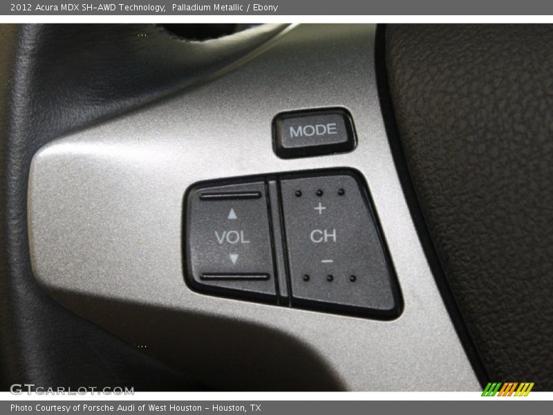 Palladium Metallic / Ebony 2012 Acura MDX SH-AWD Technology