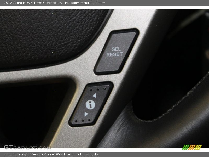 Palladium Metallic / Ebony 2012 Acura MDX SH-AWD Technology