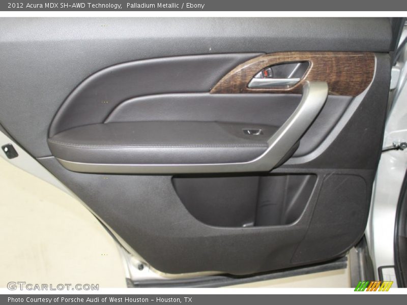 Palladium Metallic / Ebony 2012 Acura MDX SH-AWD Technology
