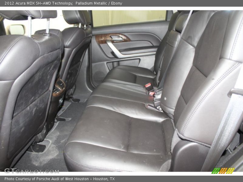 Palladium Metallic / Ebony 2012 Acura MDX SH-AWD Technology