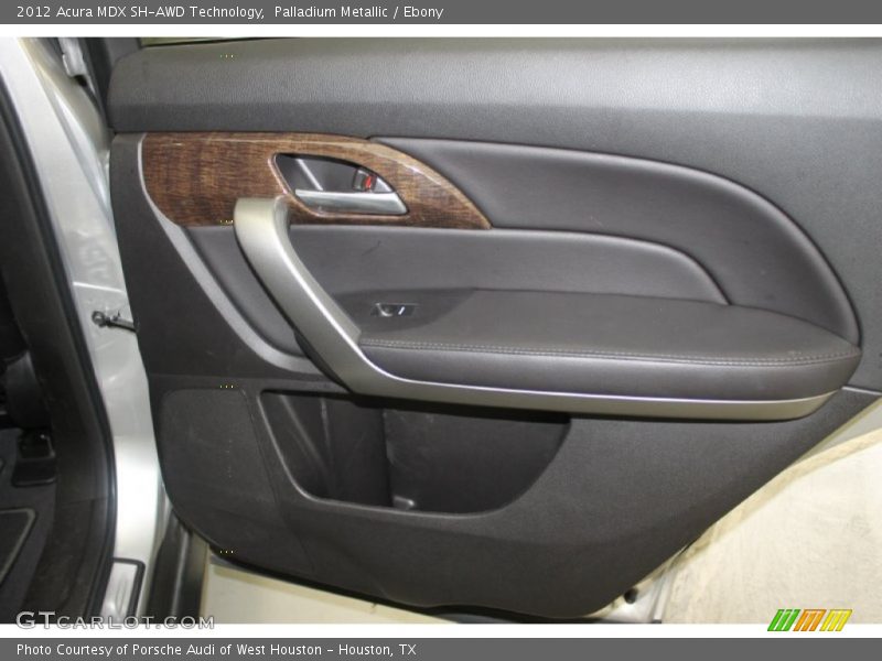 Palladium Metallic / Ebony 2012 Acura MDX SH-AWD Technology