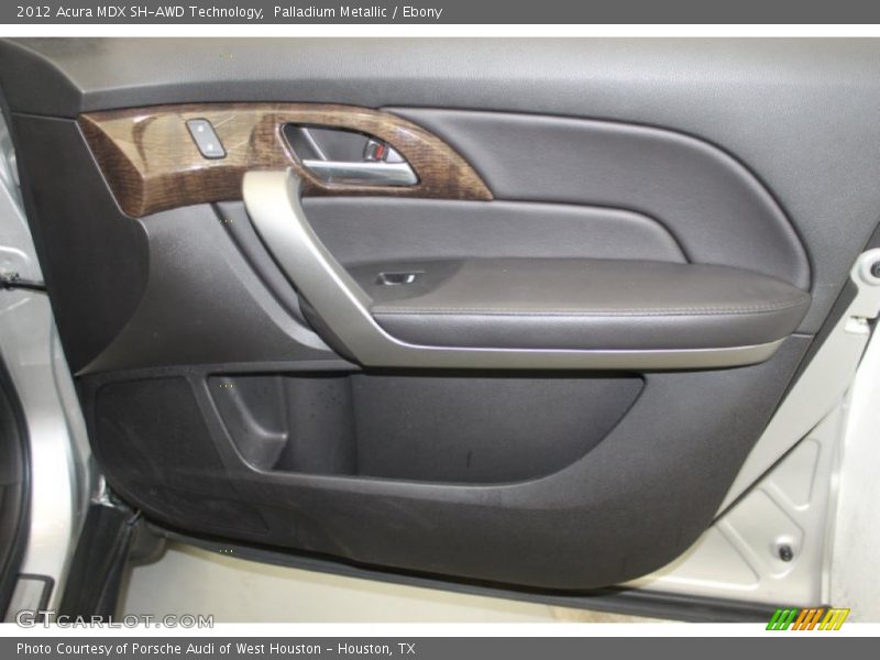 Palladium Metallic / Ebony 2012 Acura MDX SH-AWD Technology