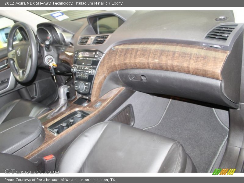 Palladium Metallic / Ebony 2012 Acura MDX SH-AWD Technology