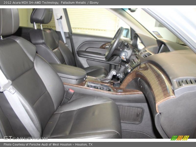 Palladium Metallic / Ebony 2012 Acura MDX SH-AWD Technology