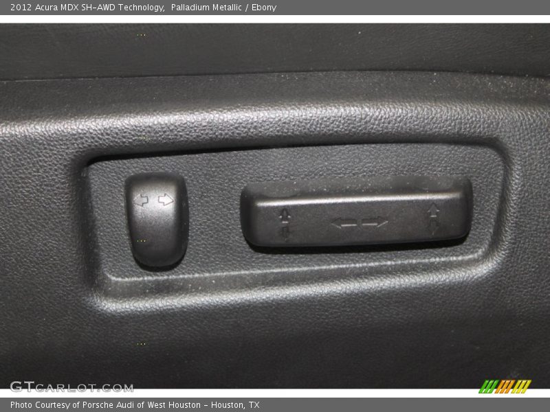 Palladium Metallic / Ebony 2012 Acura MDX SH-AWD Technology