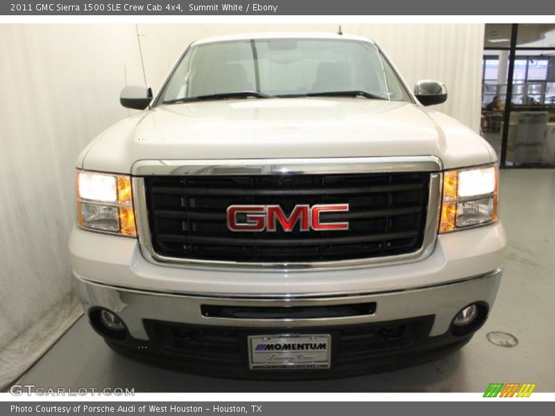 Summit White / Ebony 2011 GMC Sierra 1500 SLE Crew Cab 4x4