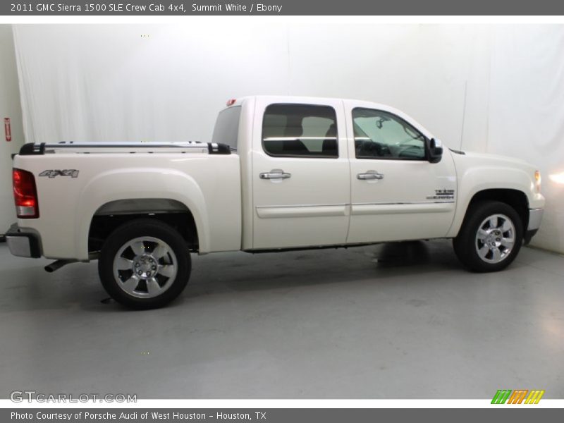 Summit White / Ebony 2011 GMC Sierra 1500 SLE Crew Cab 4x4