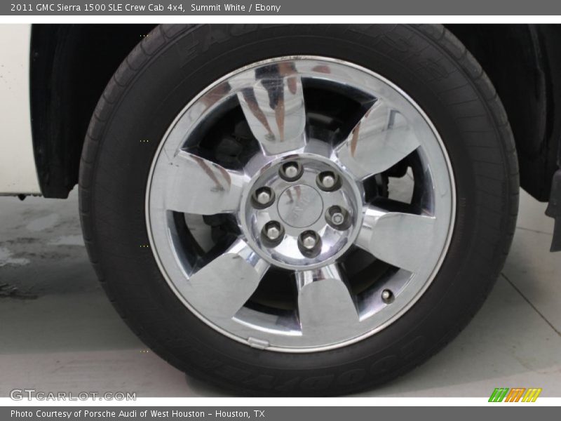 Summit White / Ebony 2011 GMC Sierra 1500 SLE Crew Cab 4x4