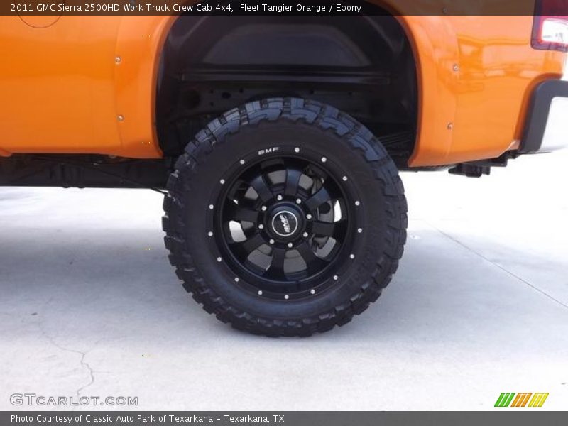Custom Wheels of 2011 Sierra 2500HD Work Truck Crew Cab 4x4
