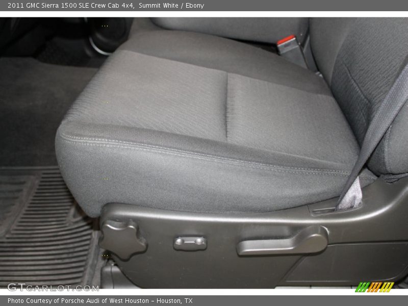 Summit White / Ebony 2011 GMC Sierra 1500 SLE Crew Cab 4x4