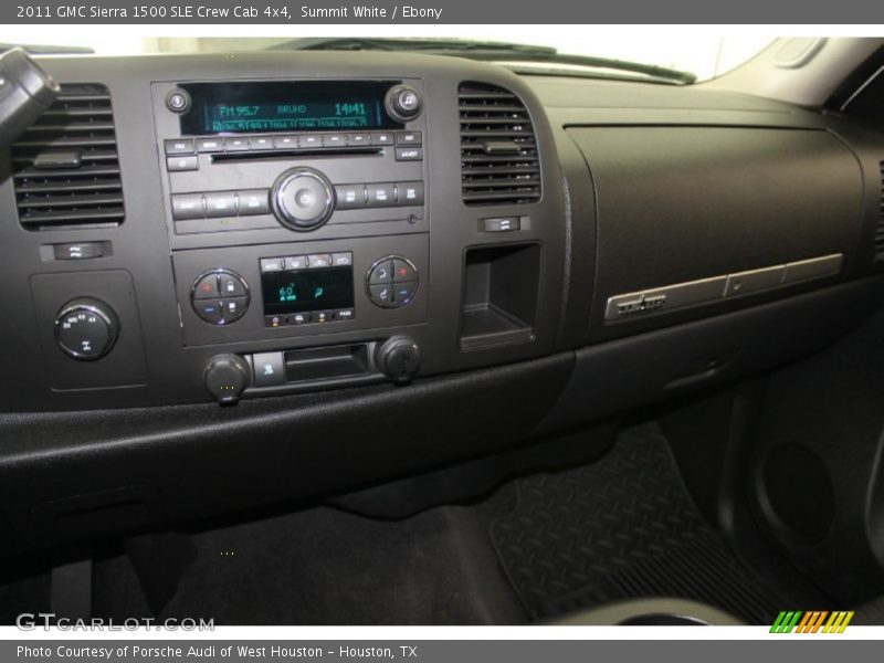 Summit White / Ebony 2011 GMC Sierra 1500 SLE Crew Cab 4x4