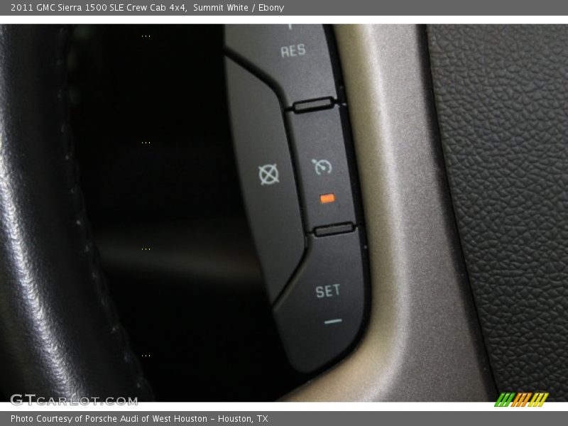 Summit White / Ebony 2011 GMC Sierra 1500 SLE Crew Cab 4x4