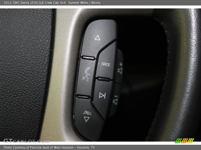 Summit White / Ebony 2011 GMC Sierra 1500 SLE Crew Cab 4x4