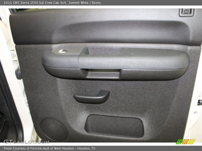 Summit White / Ebony 2011 GMC Sierra 1500 SLE Crew Cab 4x4