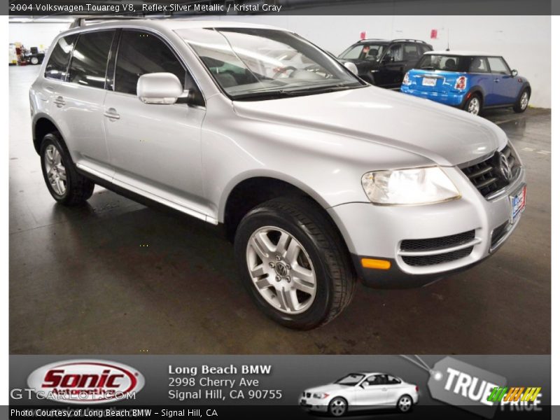 Reflex Silver Metallic / Kristal Gray 2004 Volkswagen Touareg V8