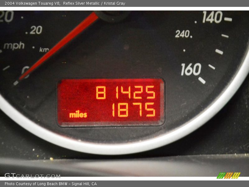 Reflex Silver Metallic / Kristal Gray 2004 Volkswagen Touareg V8