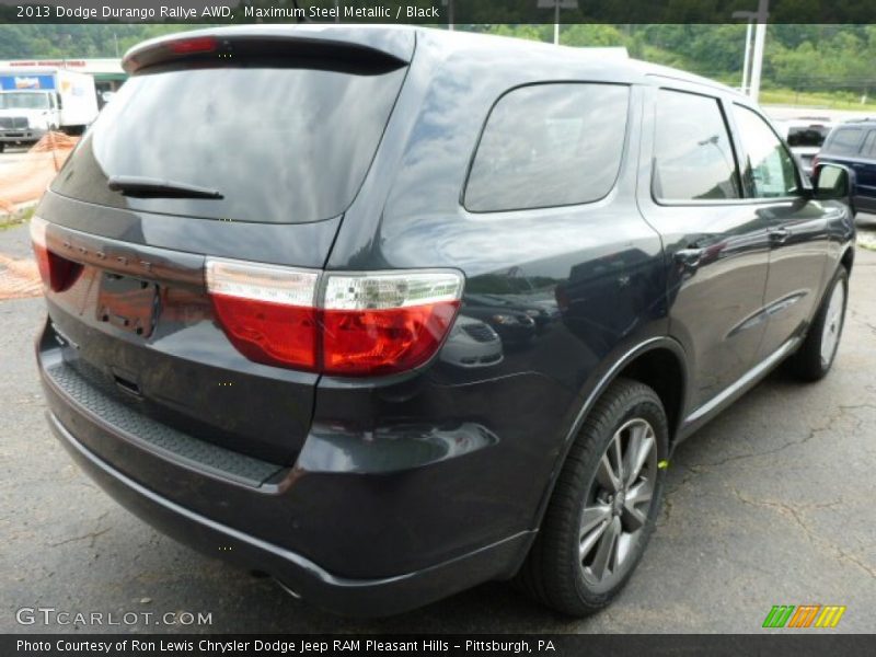 Maximum Steel Metallic / Black 2013 Dodge Durango Rallye AWD