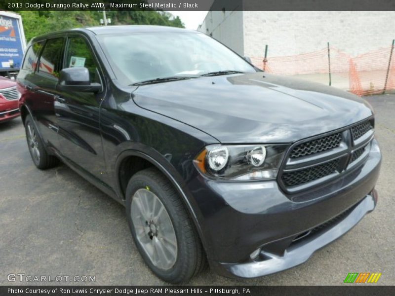 Maximum Steel Metallic / Black 2013 Dodge Durango Rallye AWD