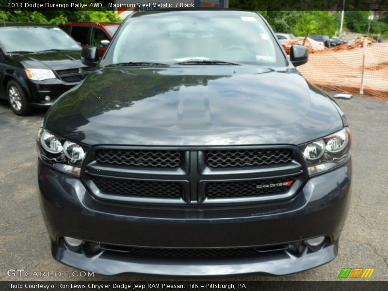 Maximum Steel Metallic / Black 2013 Dodge Durango Rallye AWD