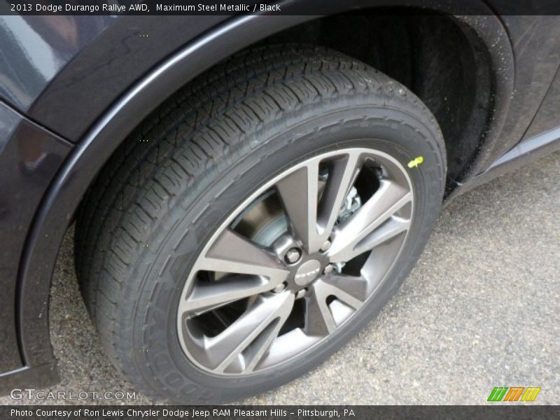 Maximum Steel Metallic / Black 2013 Dodge Durango Rallye AWD