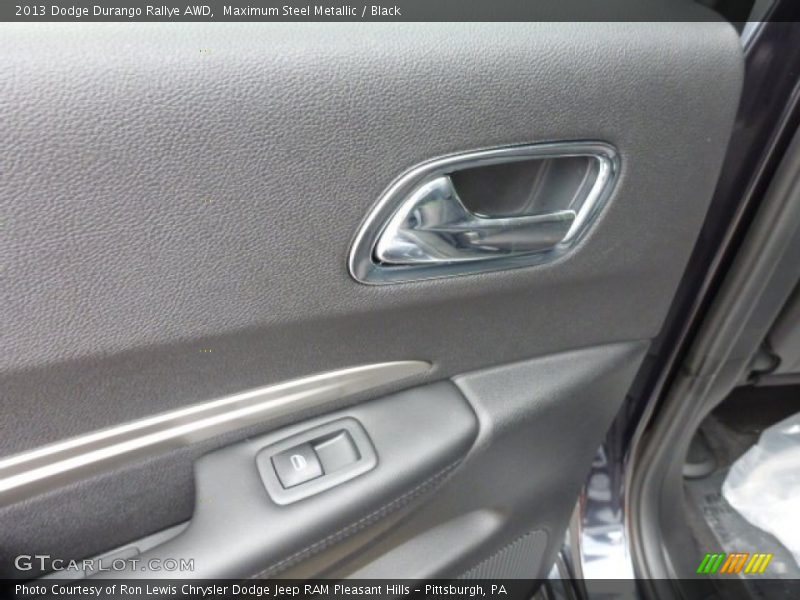 Maximum Steel Metallic / Black 2013 Dodge Durango Rallye AWD