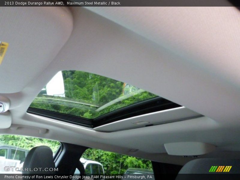 Maximum Steel Metallic / Black 2013 Dodge Durango Rallye AWD