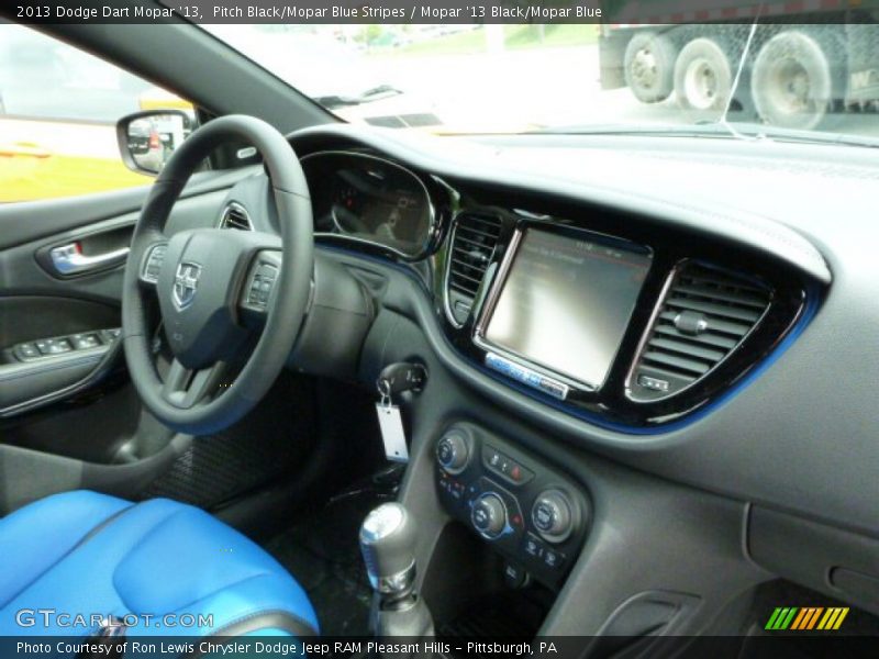 Dashboard of 2013 Dart Mopar '13