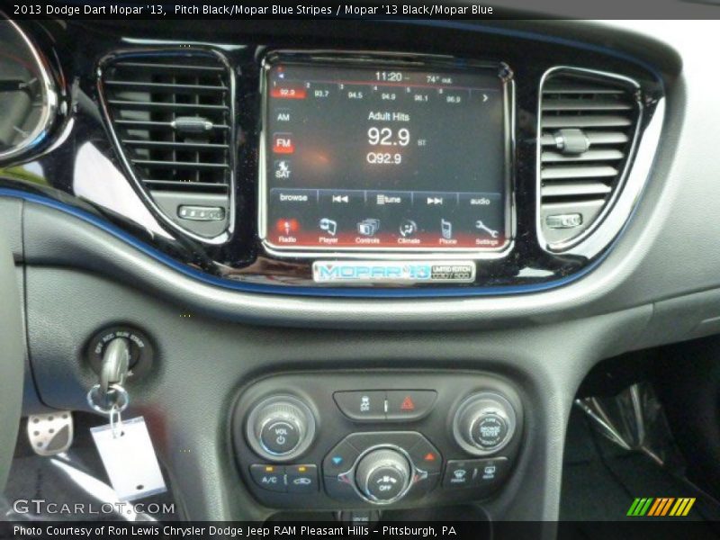 Controls of 2013 Dart Mopar '13