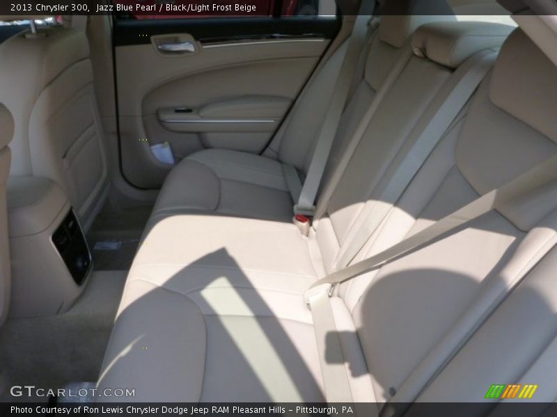 Jazz Blue Pearl / Black/Light Frost Beige 2013 Chrysler 300