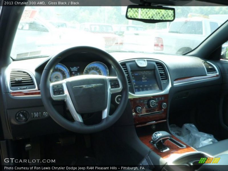 Gloss Black / Black 2013 Chrysler 300 AWD