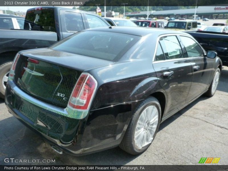 Gloss Black / Black 2013 Chrysler 300 C AWD