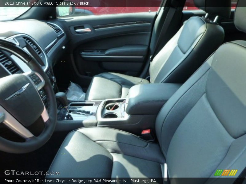 Gloss Black / Black 2013 Chrysler 300 C AWD