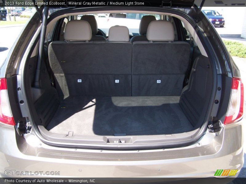 Mineral Gray Metallic / Medium Light Stone 2013 Ford Edge Limited EcoBoost