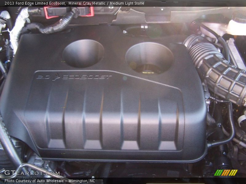 Mineral Gray Metallic / Medium Light Stone 2013 Ford Edge Limited EcoBoost