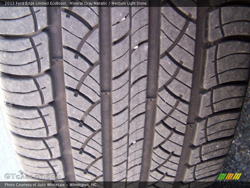 Mineral Gray Metallic / Medium Light Stone 2013 Ford Edge Limited EcoBoost