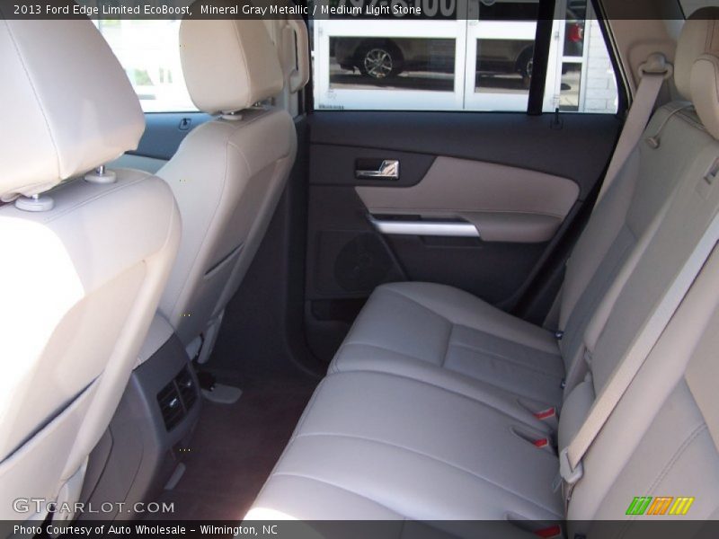 Mineral Gray Metallic / Medium Light Stone 2013 Ford Edge Limited EcoBoost