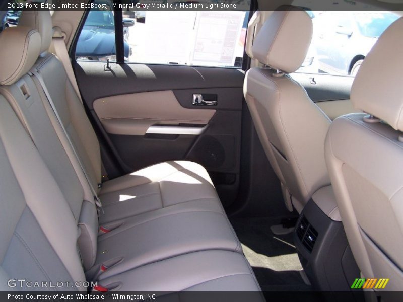 Mineral Gray Metallic / Medium Light Stone 2013 Ford Edge Limited EcoBoost