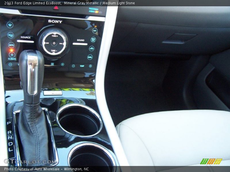 Mineral Gray Metallic / Medium Light Stone 2013 Ford Edge Limited EcoBoost