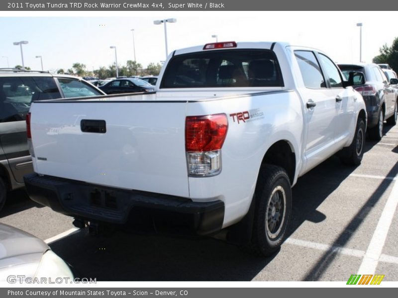 Super White / Black 2011 Toyota Tundra TRD Rock Warrior CrewMax 4x4