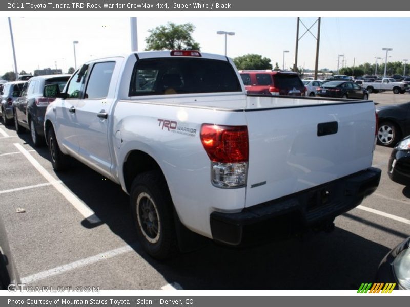 Super White / Black 2011 Toyota Tundra TRD Rock Warrior CrewMax 4x4