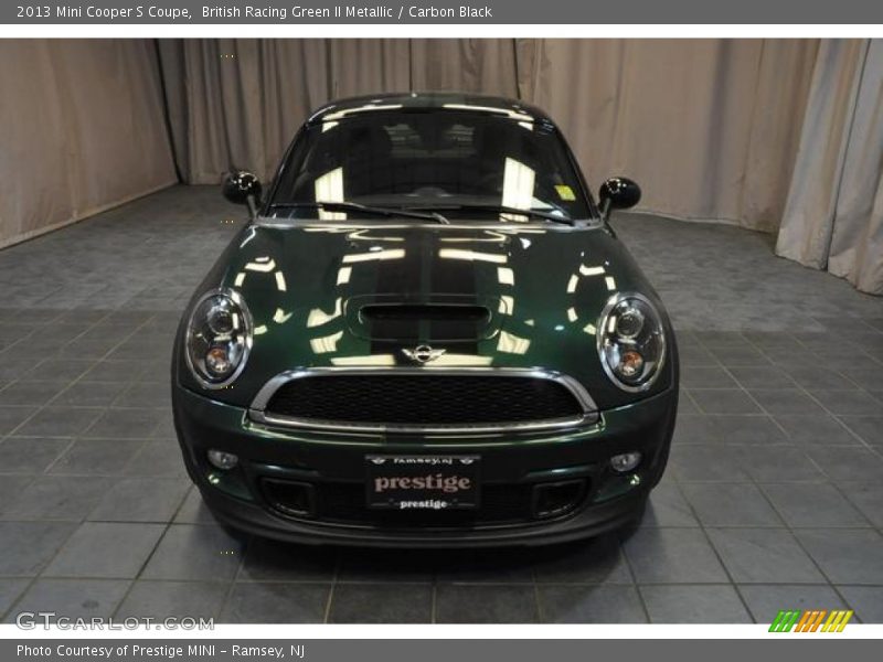 British Racing Green II Metallic / Carbon Black 2013 Mini Cooper S Coupe