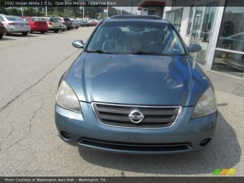 Opal Blue Metallic / Charcoal Black 2002 Nissan Altima 2.5 SL