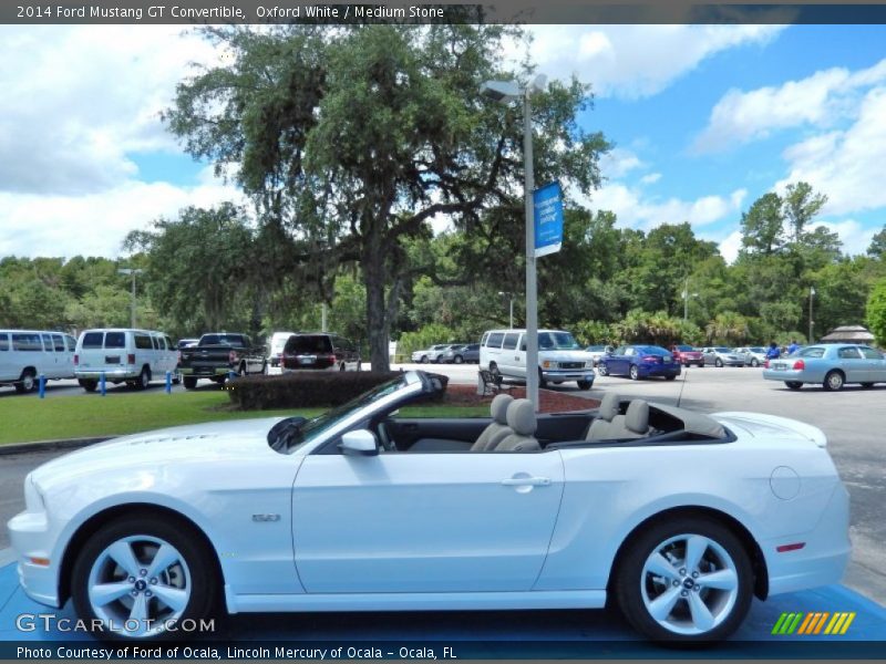  2014 Mustang GT Convertible Oxford White