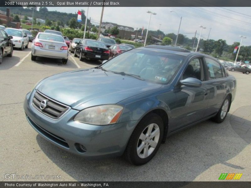 Opal Blue Metallic / Charcoal Black 2002 Nissan Altima 2.5 SL