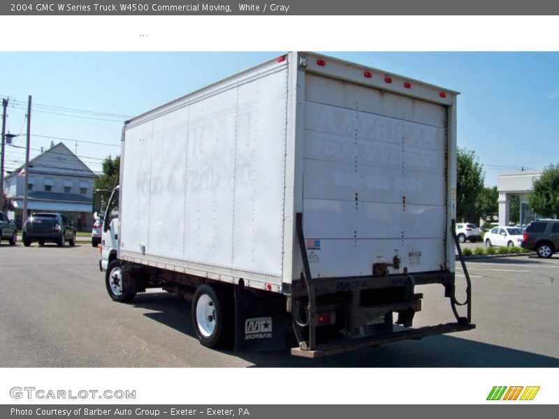 White / Gray 2004 GMC W Series Truck W4500 Commercial Moving