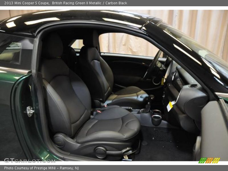 British Racing Green II Metallic / Carbon Black 2013 Mini Cooper S Coupe
