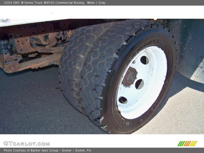 White / Gray 2004 GMC W Series Truck W4500 Commercial Moving