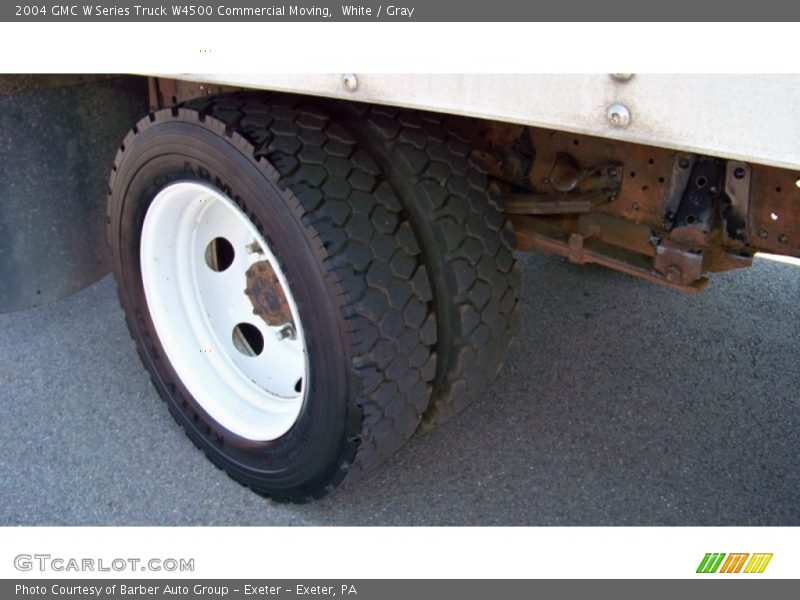 White / Gray 2004 GMC W Series Truck W4500 Commercial Moving